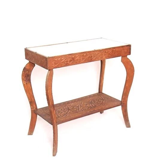 Small wooden console