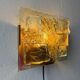 Cosack Leuchten glass mosaic wall lamp horizontal