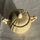 Cream teapot and its sugar bowl Sarreguemines France
