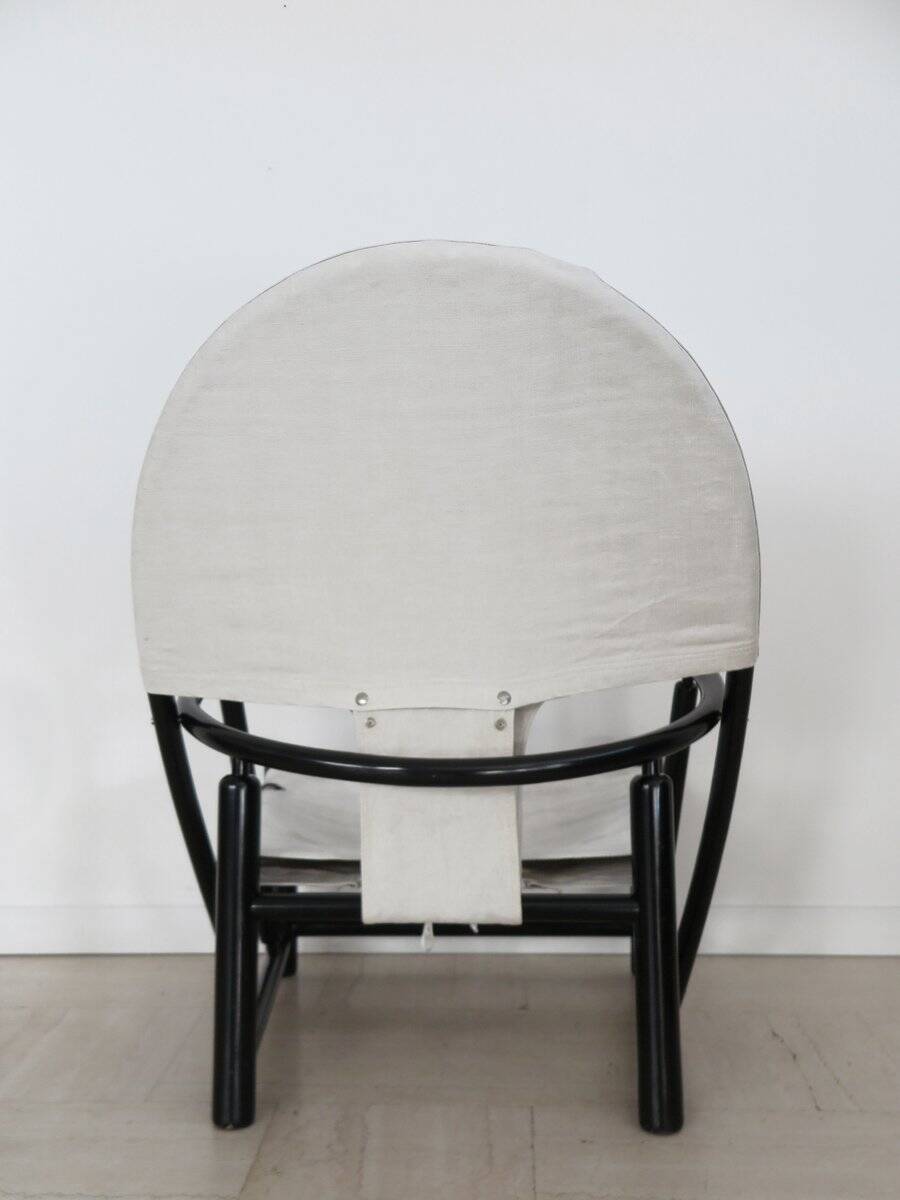 G23 Hoop Armchair attributed to Piero Palange and Werther Toffoloni for Germa, Italy, 1970s