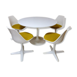 Vintage dining set 'space age' Arkana Maurice Burke