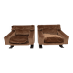 Pair of Mid-century Modern Italian Armchairs by Franz Sartori for Flexform
