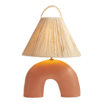 Lampe volta terracota