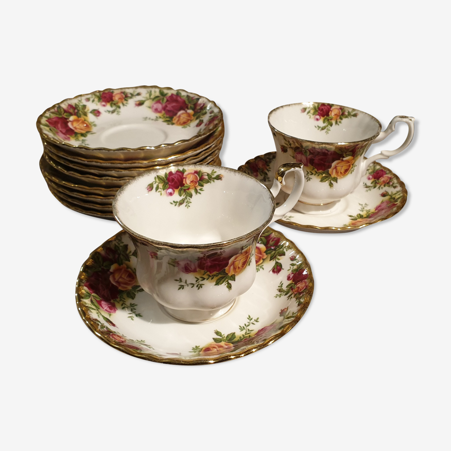 Service à café - Old Country Roses - Royal Albert - | Selency