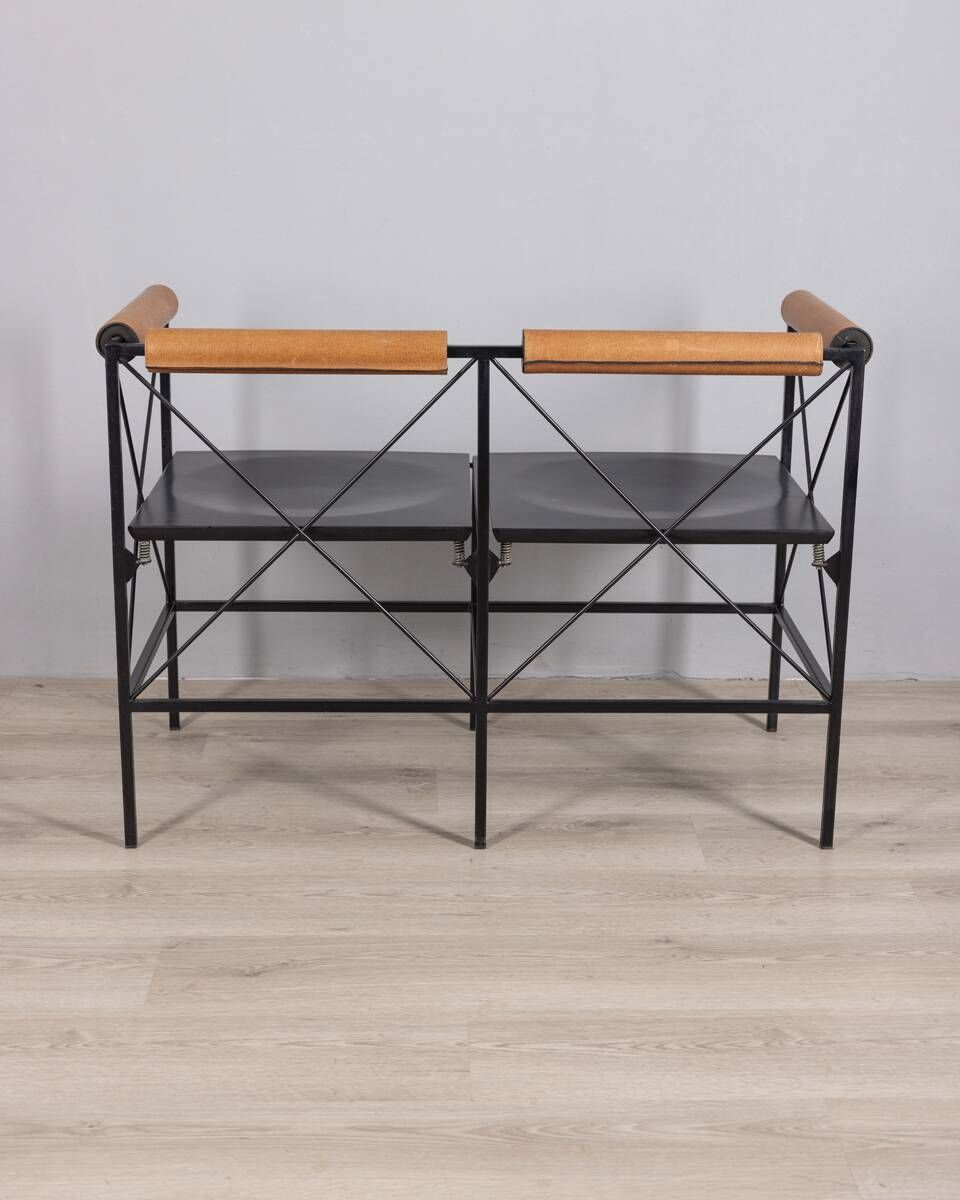 “Lariana" 1980s Bench design Marco Seveso and Gigi Trezzi for Felicerossi