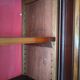 Mahogany glass bookcase