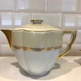 Charles Ahrenfeldt 3-piece art deco coffee service - Limoges
