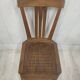 Set of 6 antique bistro chairs