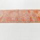 3x10 Coral Orange & Red Turkish Vintage Runner Rug, 98x322Cm