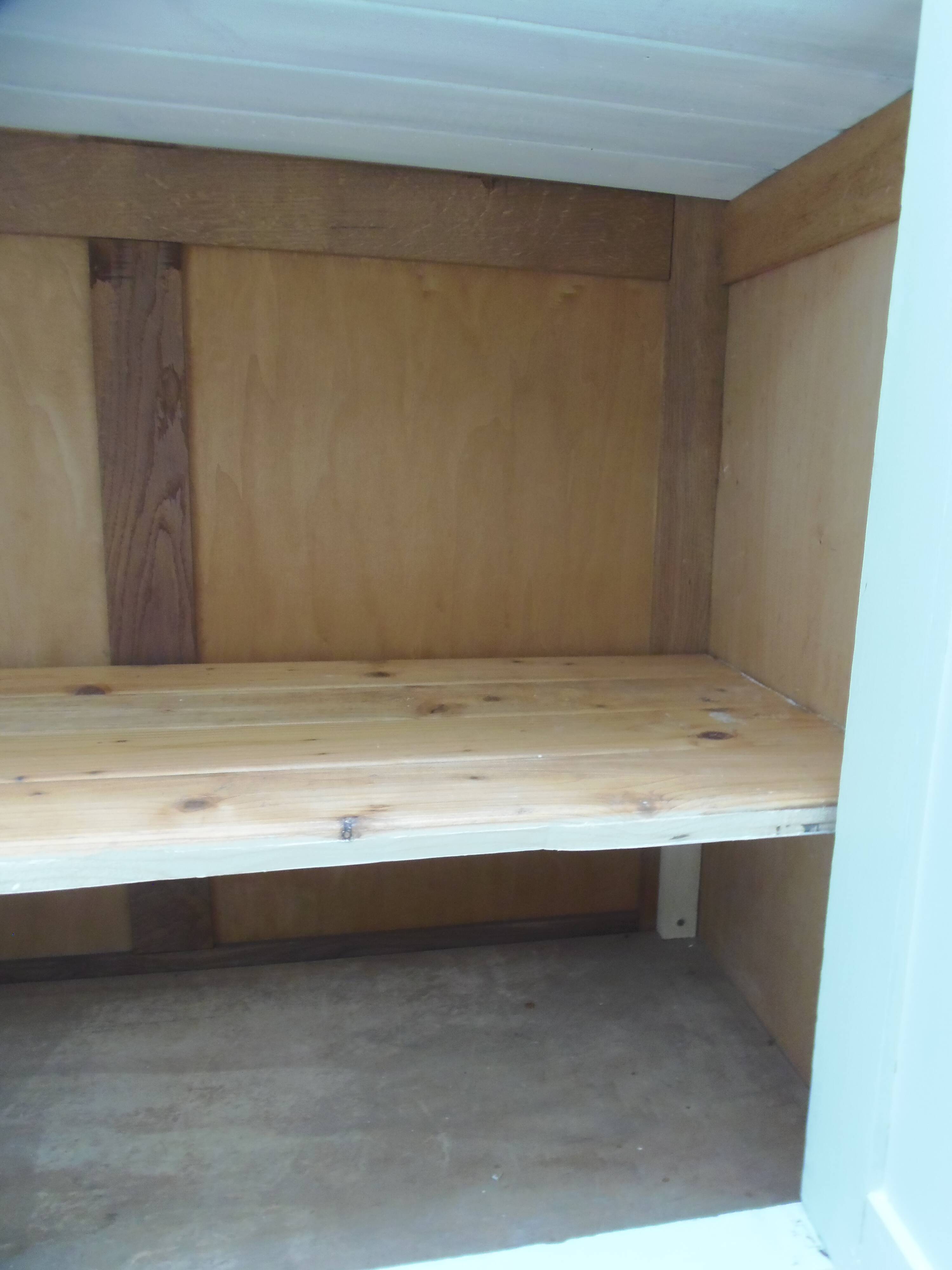 Re-enchanted Art Deco wardrobe in beige.