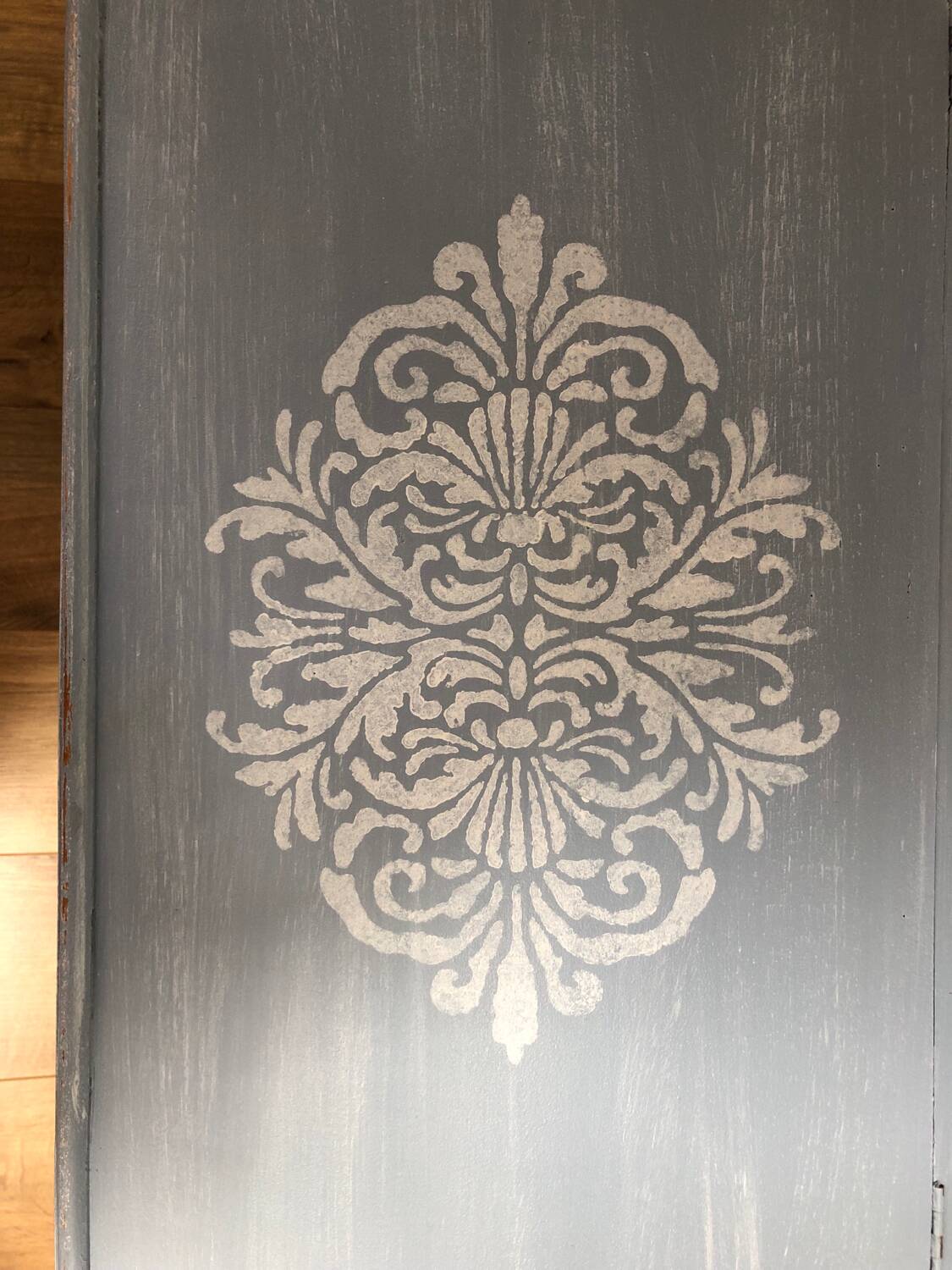 Pretty wooden children's desk/table.