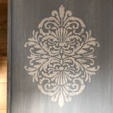 Pretty wooden children's desk/table.