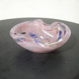 Polylobed glassware in blown glass from Murano