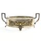Empire jardiniere, silver-plated brass, Poland, 19th century