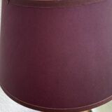 Copper lamp, cable 2 m, fabric shade