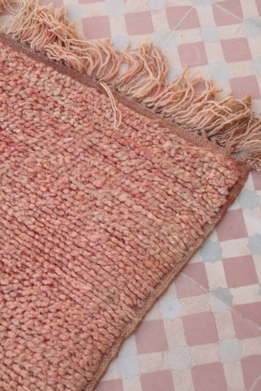 Colorful Azilal rug woven in wool size 250cm×150cm