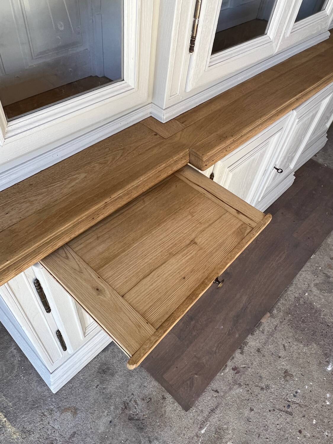 Glass sideboard