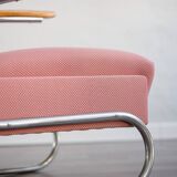 Functionalist Chrome Armchair S411 By W. Gispen For Mücke Melder, 1930s