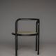 Set of 4 black 'Locus Solus' chairs by Gae Aulenti for Poltronova, 1960s