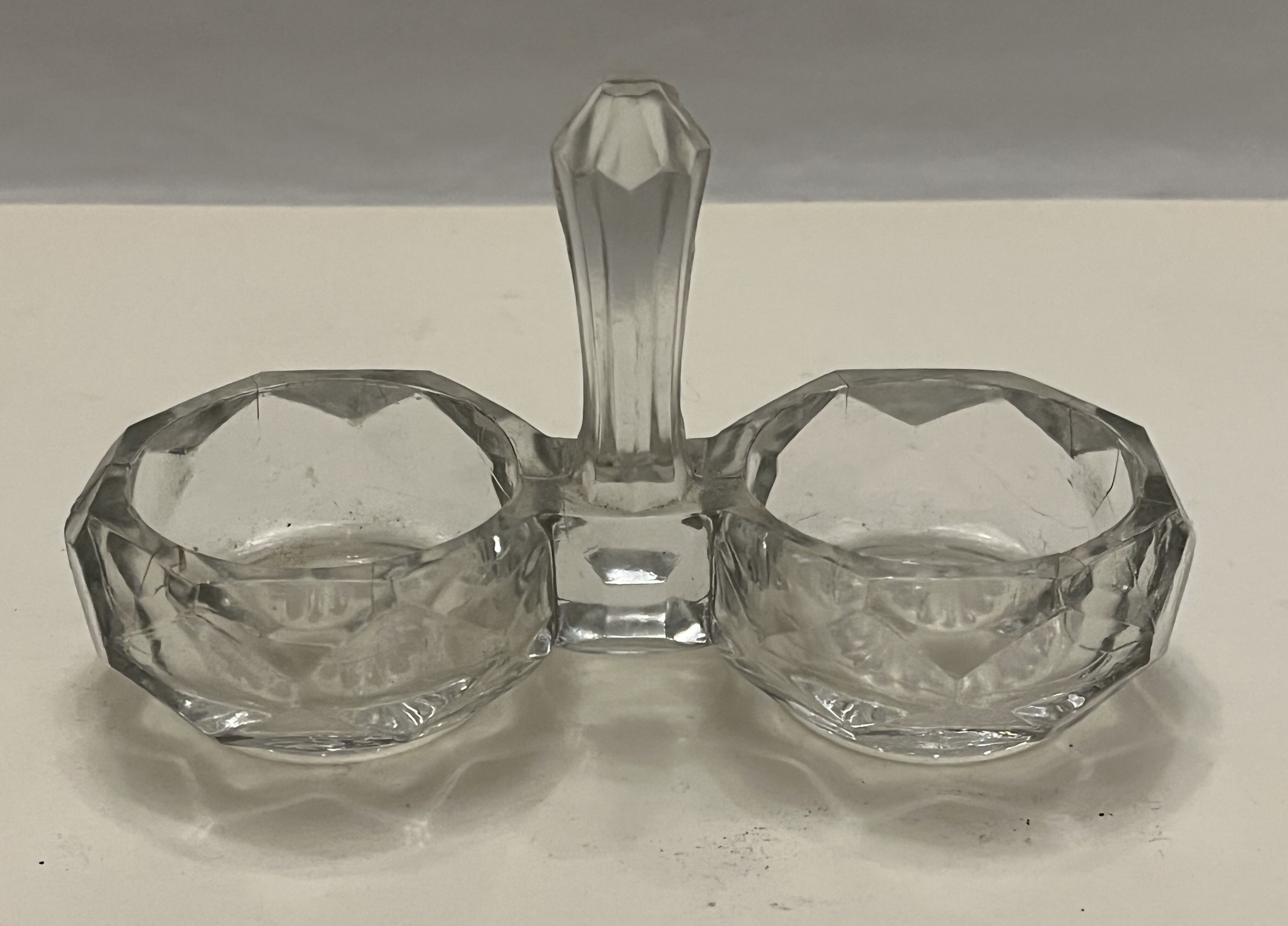 Double vintage salt shaker