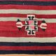 Vintage Turkish Kilim Kelim Rug shabby wool, country home boho 190x100 cm medium