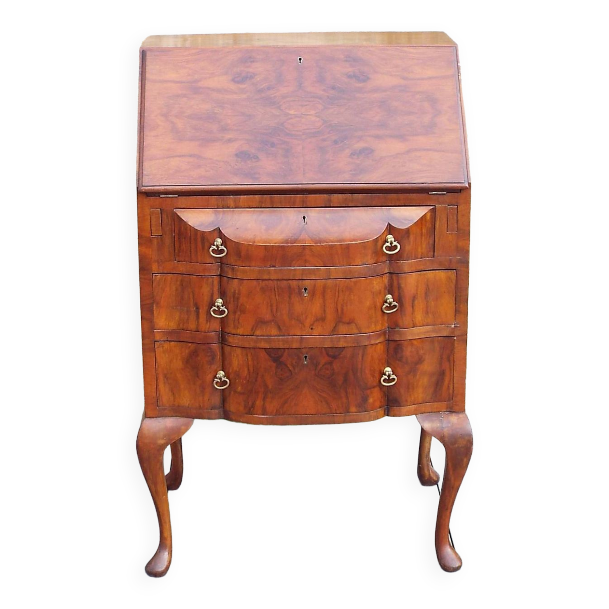 Secrétaire commode Style Queen Anne