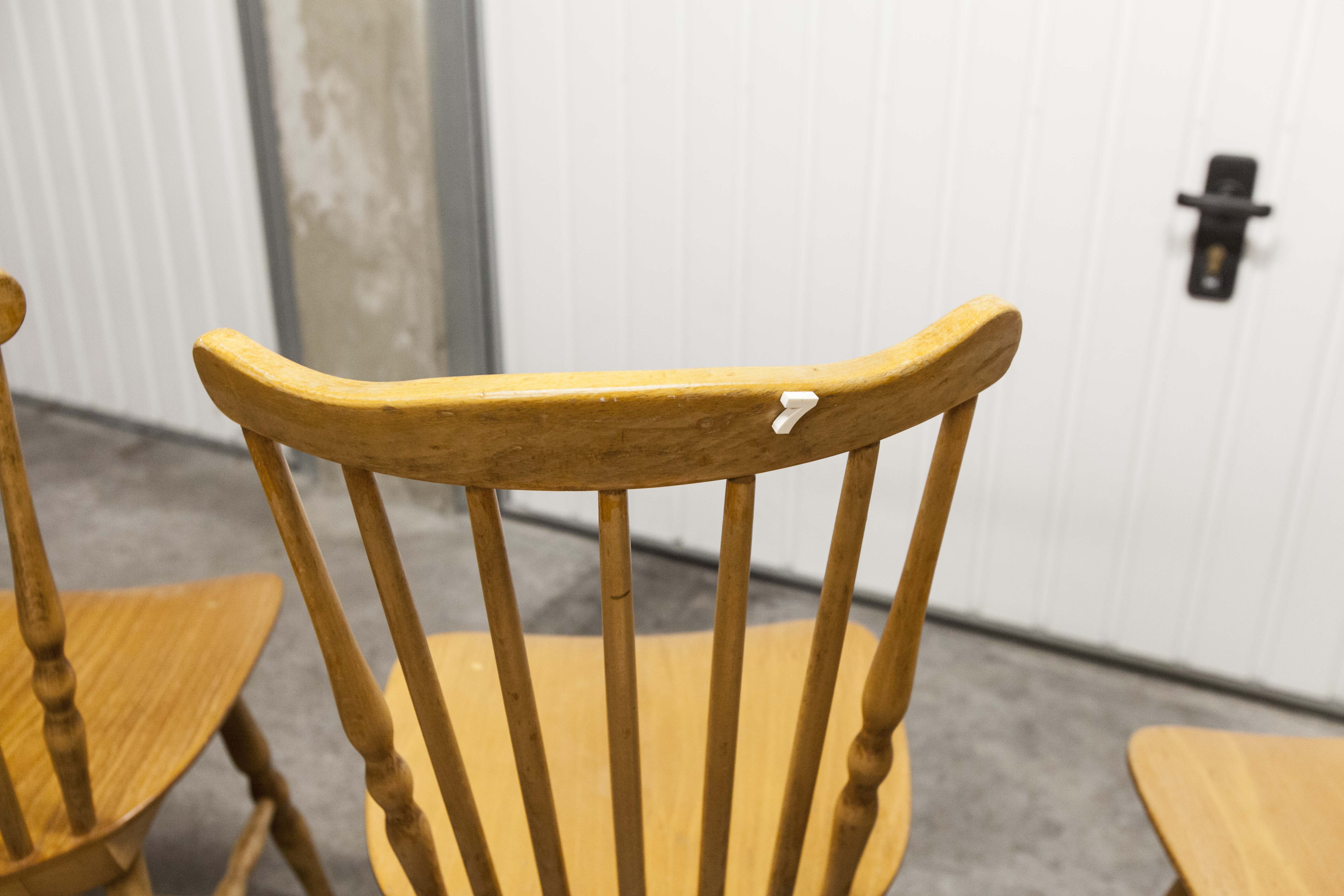 Set of 8 Baumann chairs "Florida"