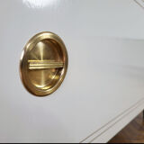 Vintage mid-century modern sideboard with rounded sides, germany 1960s