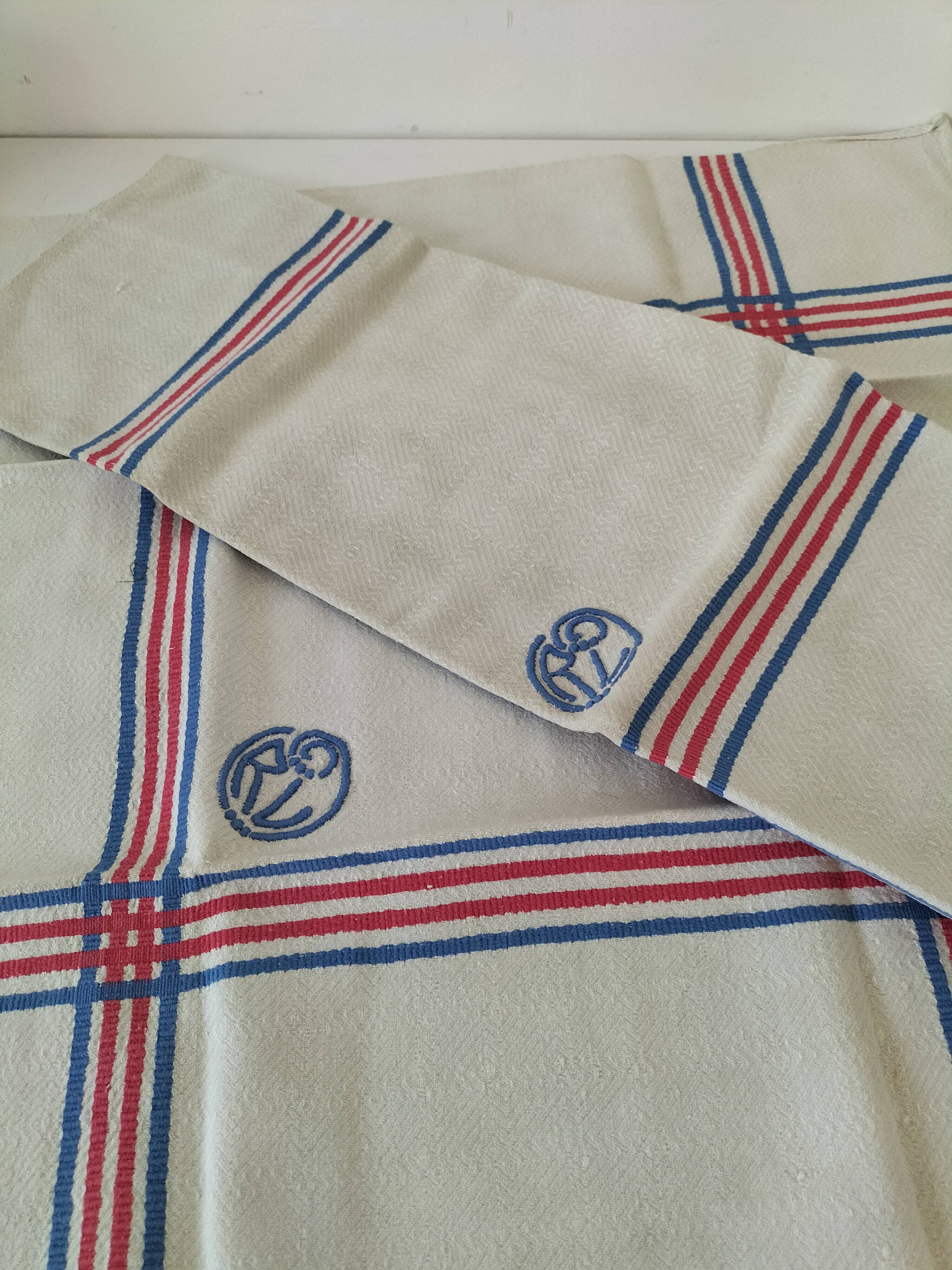 Monogrammed napkins