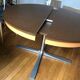 Formica round extendable table