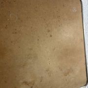 Vintage 1960s barber hairdresser cardboard chain mirror - 29 x 23 cm