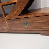 Bibliothèque en teck Asiatique vintage