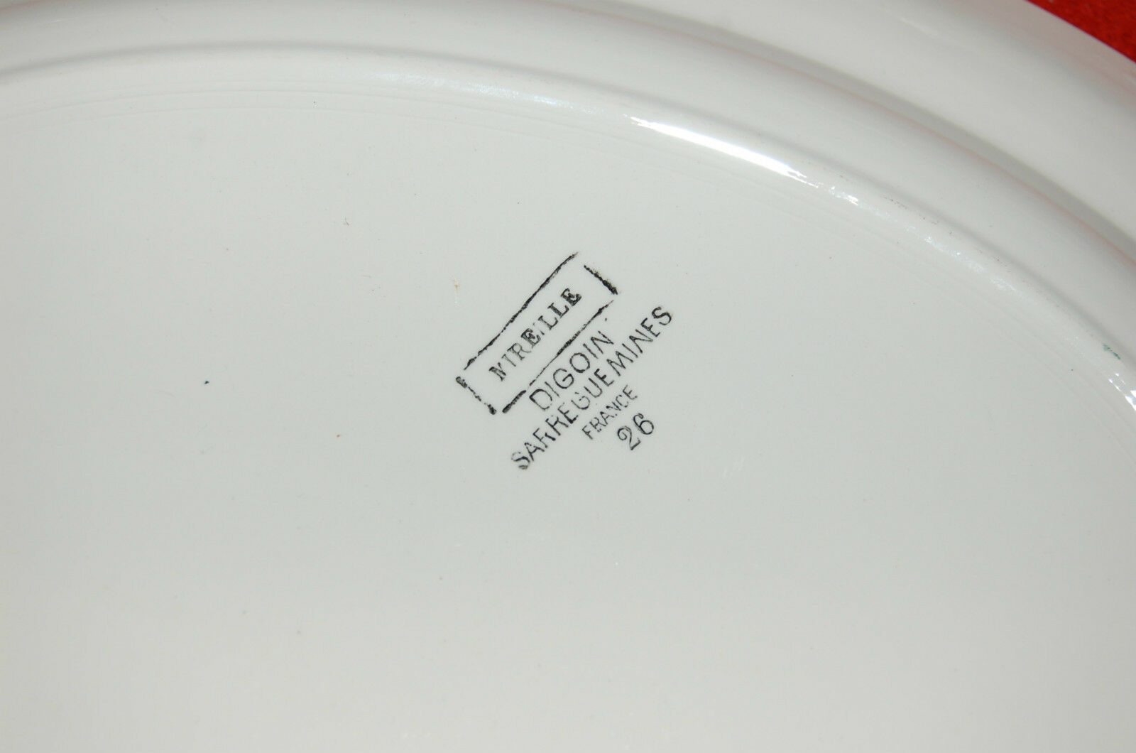 Plats service Mirille Digoin Sarreguemines France