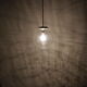 Kamenický Šenov hanging lamp 1960