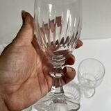 Crystal wine glasses