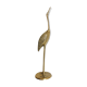 Héron en laiton 30cm