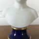 Statuette buste en biscuit