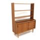 Scandinavian teak and oak secretary, Sweden, 1960
