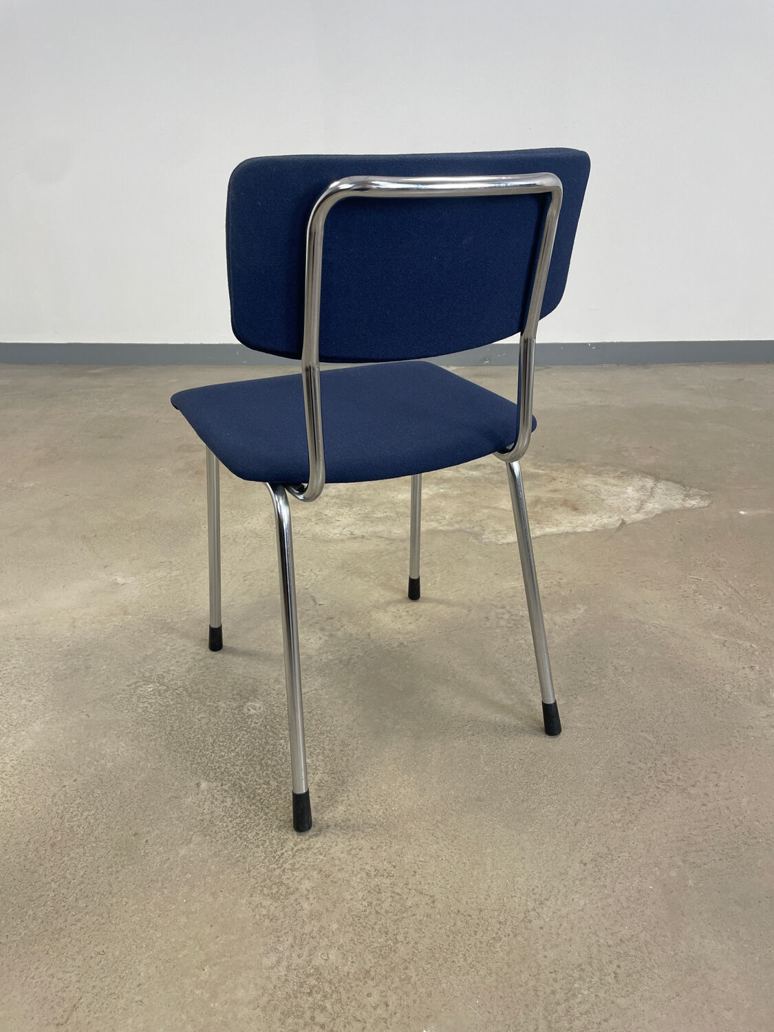 Lot 4 chairs Gispen 1231, 70s, Netherlands