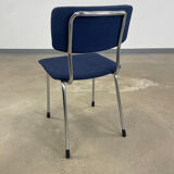 Lot 4 chairs Gispen 1231, 70s, Netherlands