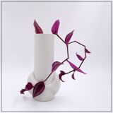 Vintage Op Art relief vase by Eschenbach, 1960s