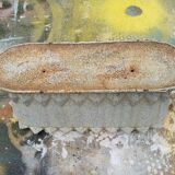 Pair of enamelled cast iron planters from 1900 from Charleville-Mézières