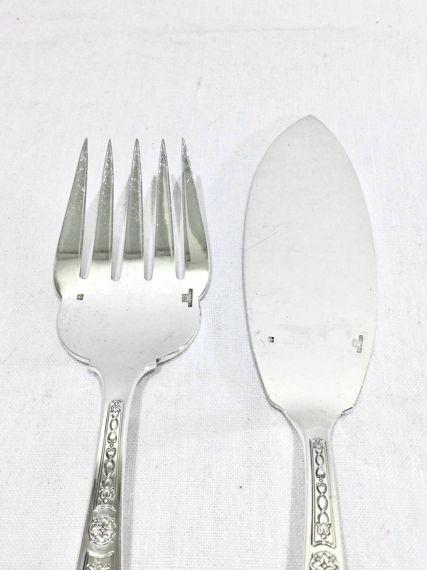 Christofle – Couverts de Service à Poissons Villeroy