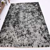 Distressed wool vintage tapis rugs 243x158cm