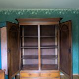 Wooden wardrobe