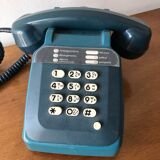 Vintage Socotel phone blue