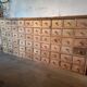 Trade cabinet with drawers