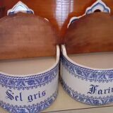 Salt and flour pots