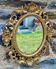 Mirror in carved wood gilded with leaf, Louis XV period, 18th century