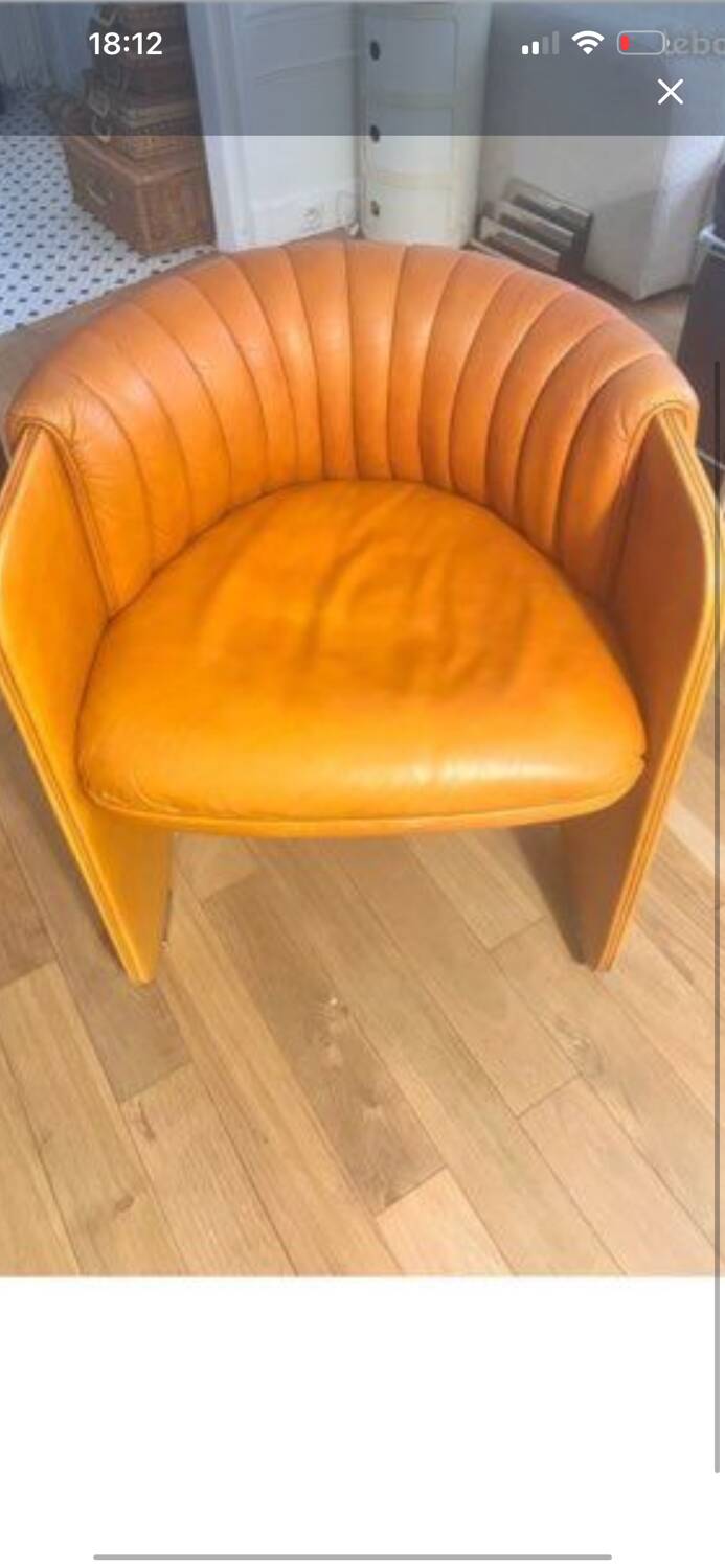Luigi Massoni armchair for Poltrona Frau